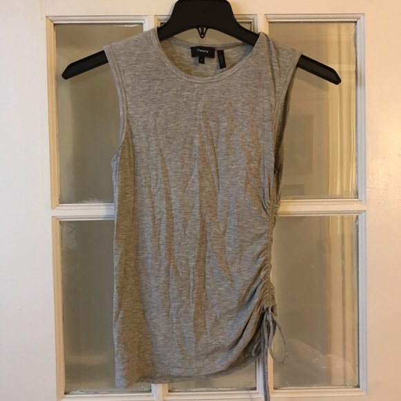 Theory Grey Top - Picture 1 of 1